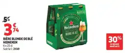 Auchan Heineken Bière blonde de blé offre