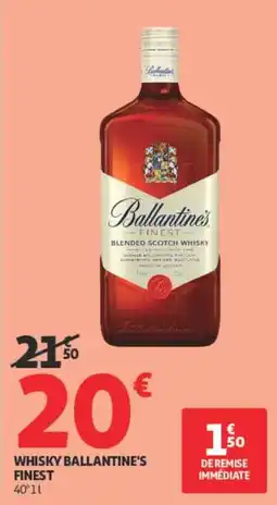 Auchan Ballantine's Whisky offre