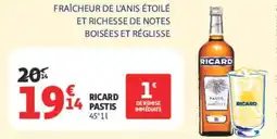 Auchan RICARD PASTIS offre