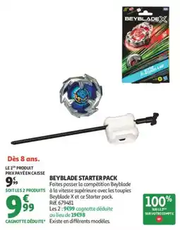 Auchan BEYBLADE STARTER PACK offre