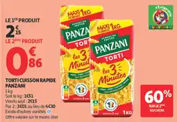 Auchan PANZANI TORTI offre
