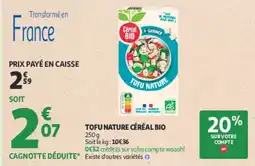 Auchan Céréal BIO offre