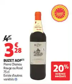 Auchan BUZET Pierre Chanau offre