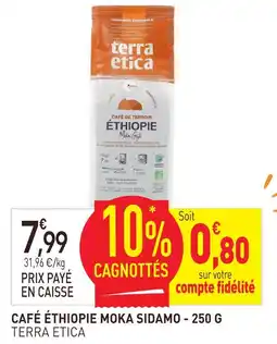 naturéO Terra etica café éthiopie moka sidamo - 250 g offre