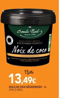 naturéO Emile noel huile de coco désodorisée - 1l offre