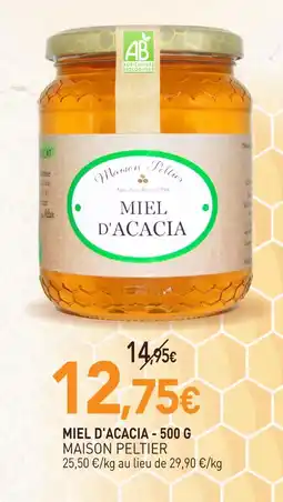 naturéO Maison peltier miel d'acacia - 500 g offre