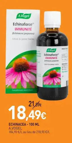 naturéO A,vogel echinacea - 100 ml offre
