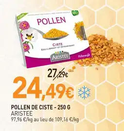 naturéO Aristee pollen de ciste - 250 g offre