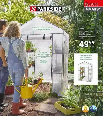 Lidl Serre Parkside offre