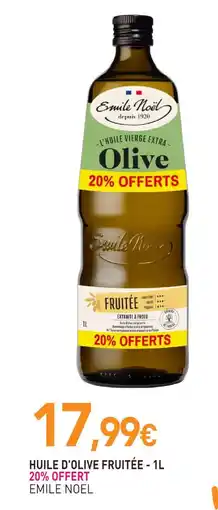 naturéO Emile noel huile d'olive fruitée - 1l offre