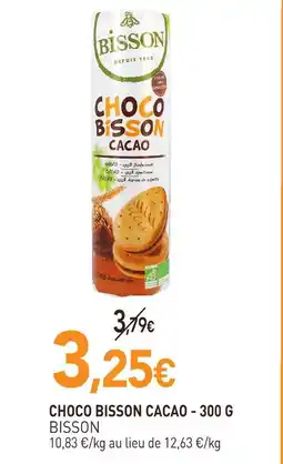 naturéO Bisson choco cacao - 300 g offre