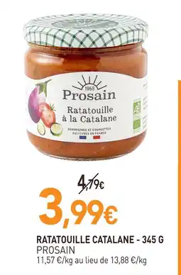 naturéO Prosain ratatouille catalane - 345 g offre