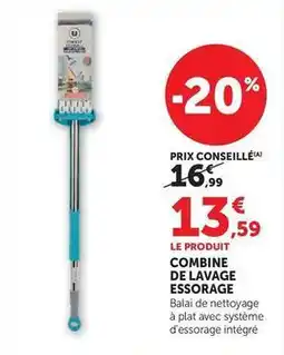 Hyper U Combine de lavage essorage offre