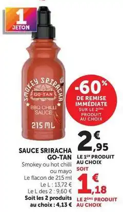 Hyper U Sauce sriracha go-tan offre