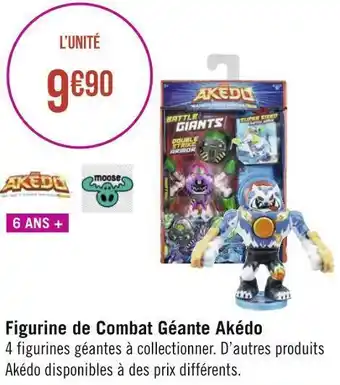 Figurine de combat géante akédo