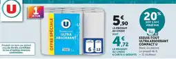 Super U U - essuie-tout ultra absorbant compackt offre