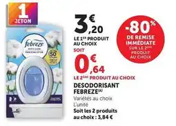 Super U Febreze - desodorisant offre