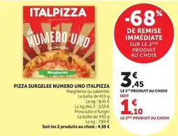 Super U Italipizza - pizza surgelee numero uno offre