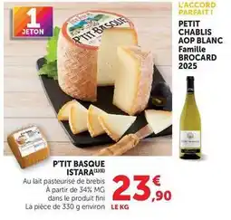 U Express P'tit basque - istara offre