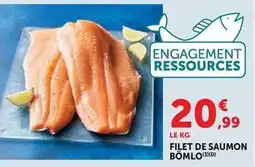 U Express Filet de saumon bombo offre