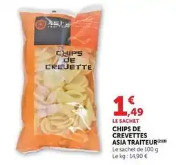 U Express Asia traiteur - chips de crevettes offre