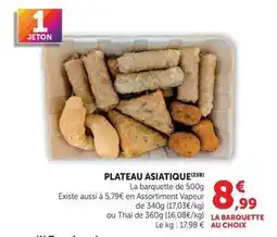 U Express Plateau asiatique offre