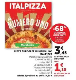 U Express Italpizza - pizza surgelee numero uno offre