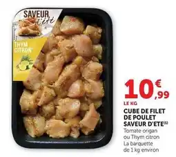 U Express Cube de filet de poulet offre