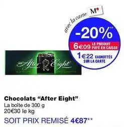 Monop' After eight - chocolats offre
