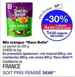 Monop' Mix - mangue offre