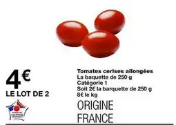 Monop' Tomates cerises allongées offre