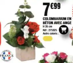 La Foir'Fouille Colombarium en béton avec ange offre