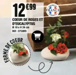 La Foir'Fouille COEUR DE ROSES ET D'EUCALYPTUS offre