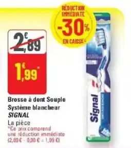 G20 Signal Brosse à dent Souple offre