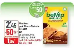 G20 BELVITA Moelleux offre