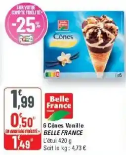 G20 Belle France Cônes offre