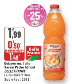 G20 Belle France Boisson aux fruits offre