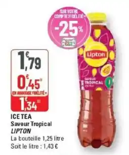G20 Lipton ICE TEA offre