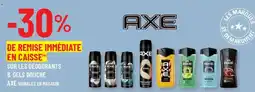 G20 AXE déodorants & gels douche offre