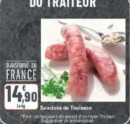 G20 Saucisse de Toulouse offre