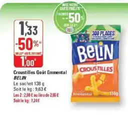 G20 BELIN Croustilles offre