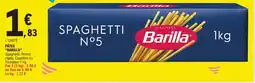 E.Leclerc Express Barilla Spaghetti N°5 offre