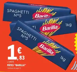 E.Leclerc Express Barilla spaghetti n°5 offre