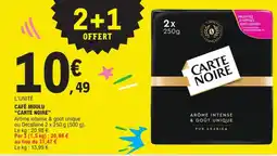E.Leclerc Express CARTE NOIRE CAFÉ MOULU offre