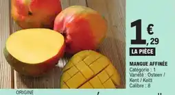 E.Leclerc Express MANGUE AFFINÉE offre