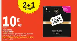 E.Leclerc Express CARTE NOIRE CAFÉ MOULU offre