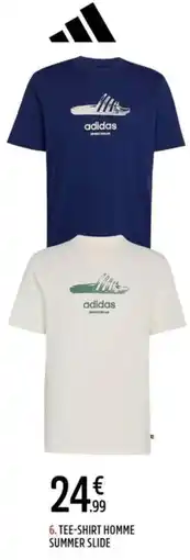 Intersport adidas TEE-SHIRT HOMME SUMMER SLIDE offre