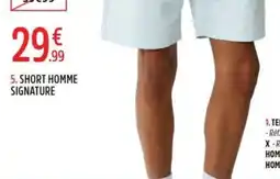 Intersport Guess SHORT HOMME SIGNATURE offre