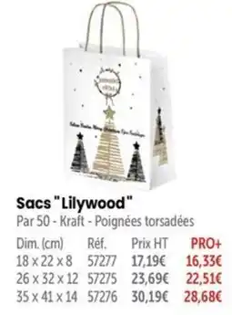 Retif Sacs Lilywood offre