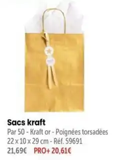 Retif Sacs kraft offre